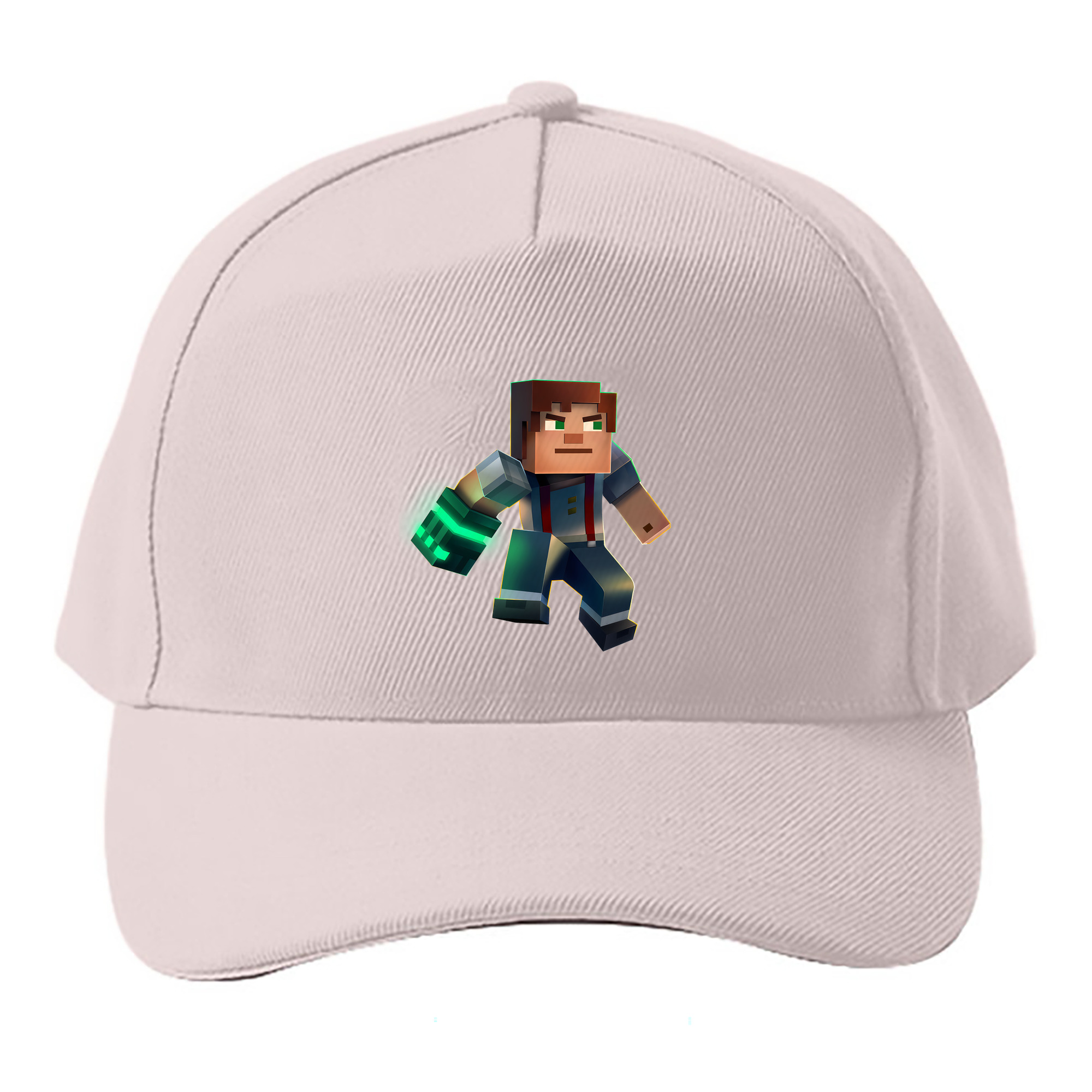 （画像用） マインクラフト ブロックの世界 Minecraft MC Block world ベースボールキャップ 綿100％ 男女兼用 帽子 スポーツ